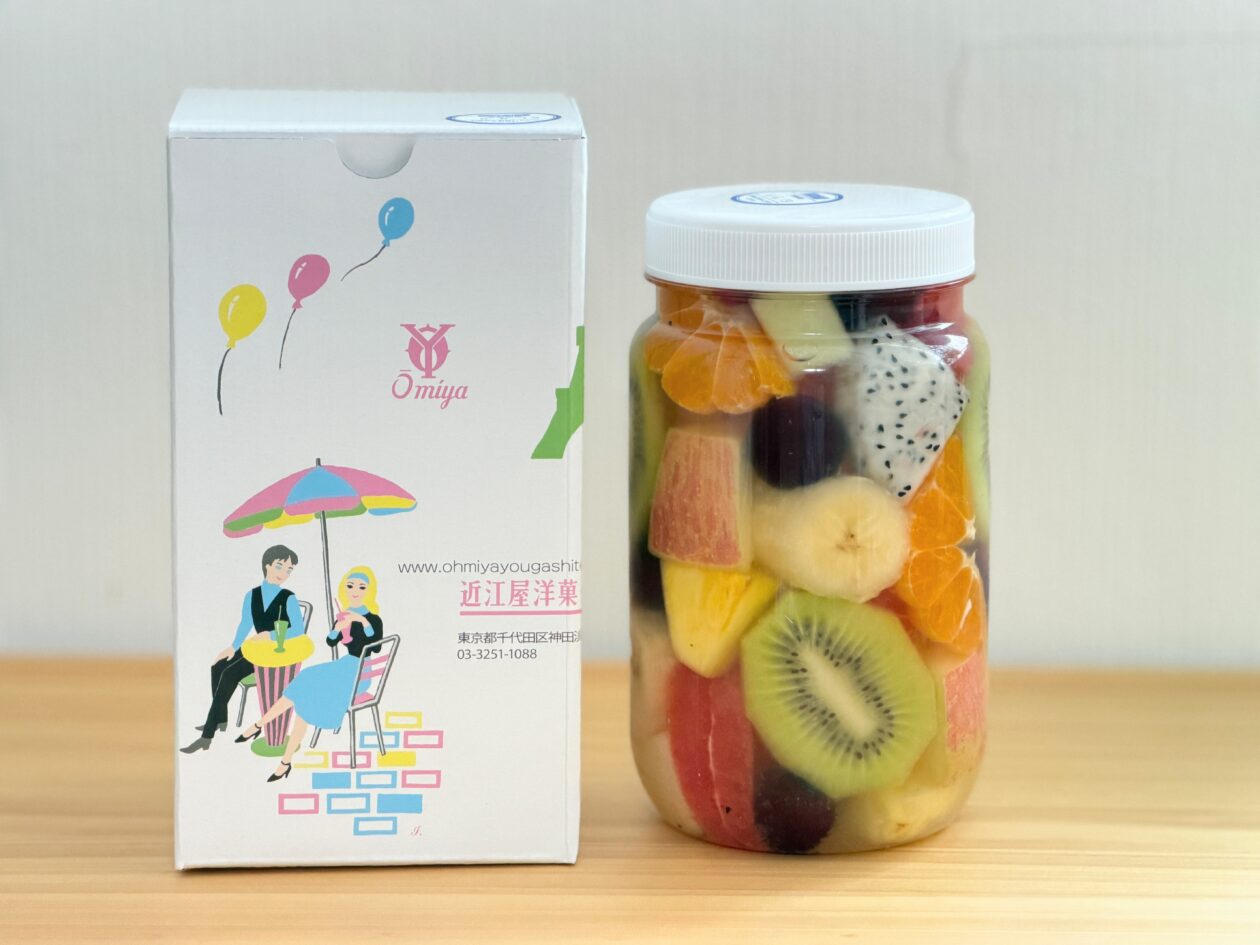 神田近江屋洋菓子店のフルーツポンチの写真